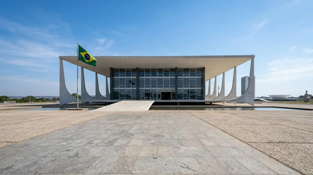 Prédio do Supremo Tribunal Federal em Brasília durante julgamento sobre aposentadoria especial de vigilantes